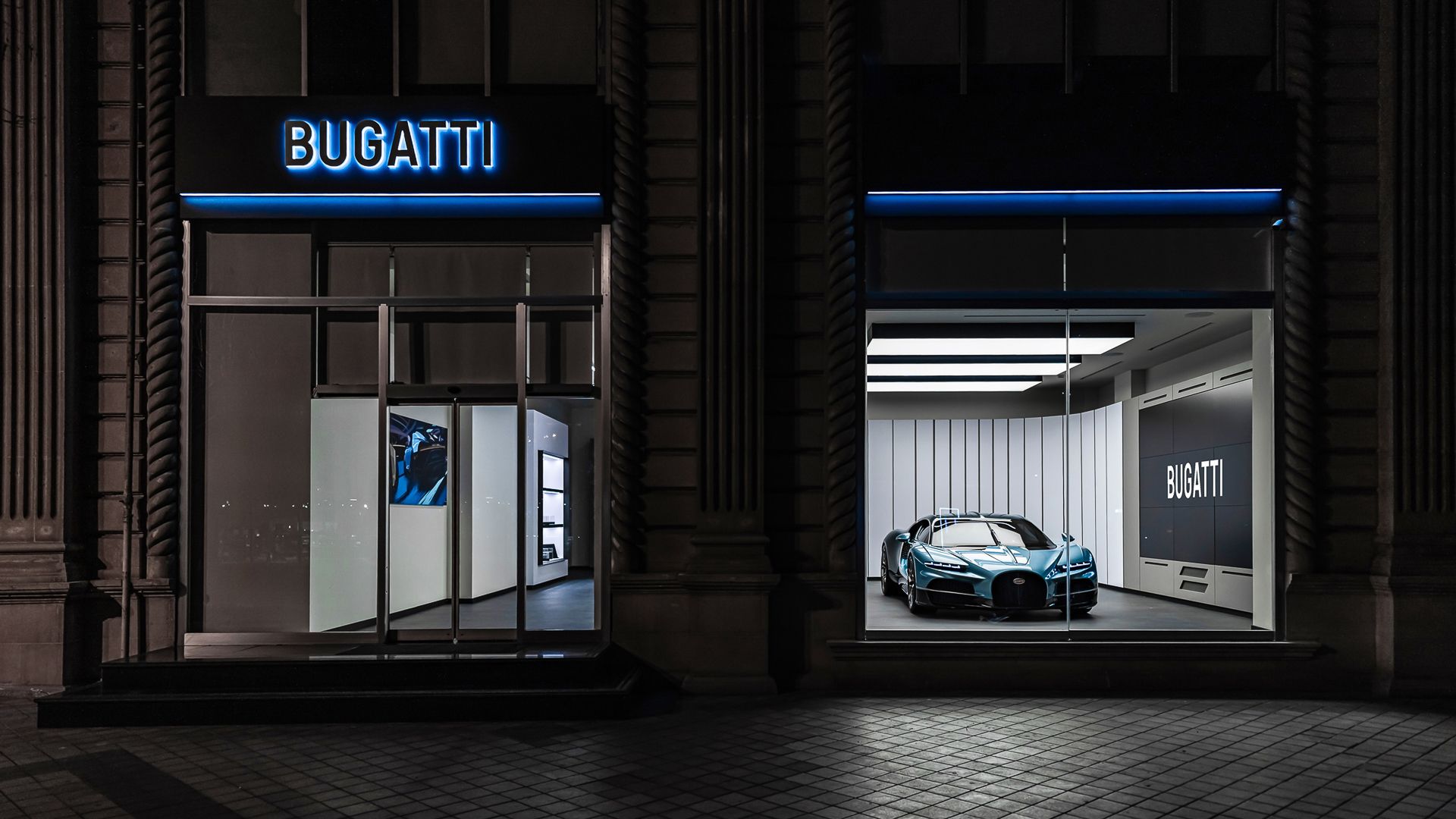 bugatti showroom 1