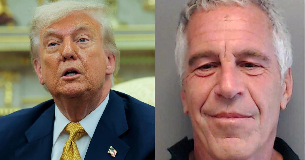 cbsn fusion trump claims epstein conspiracy theory is a hoax started by democrats thumbnail