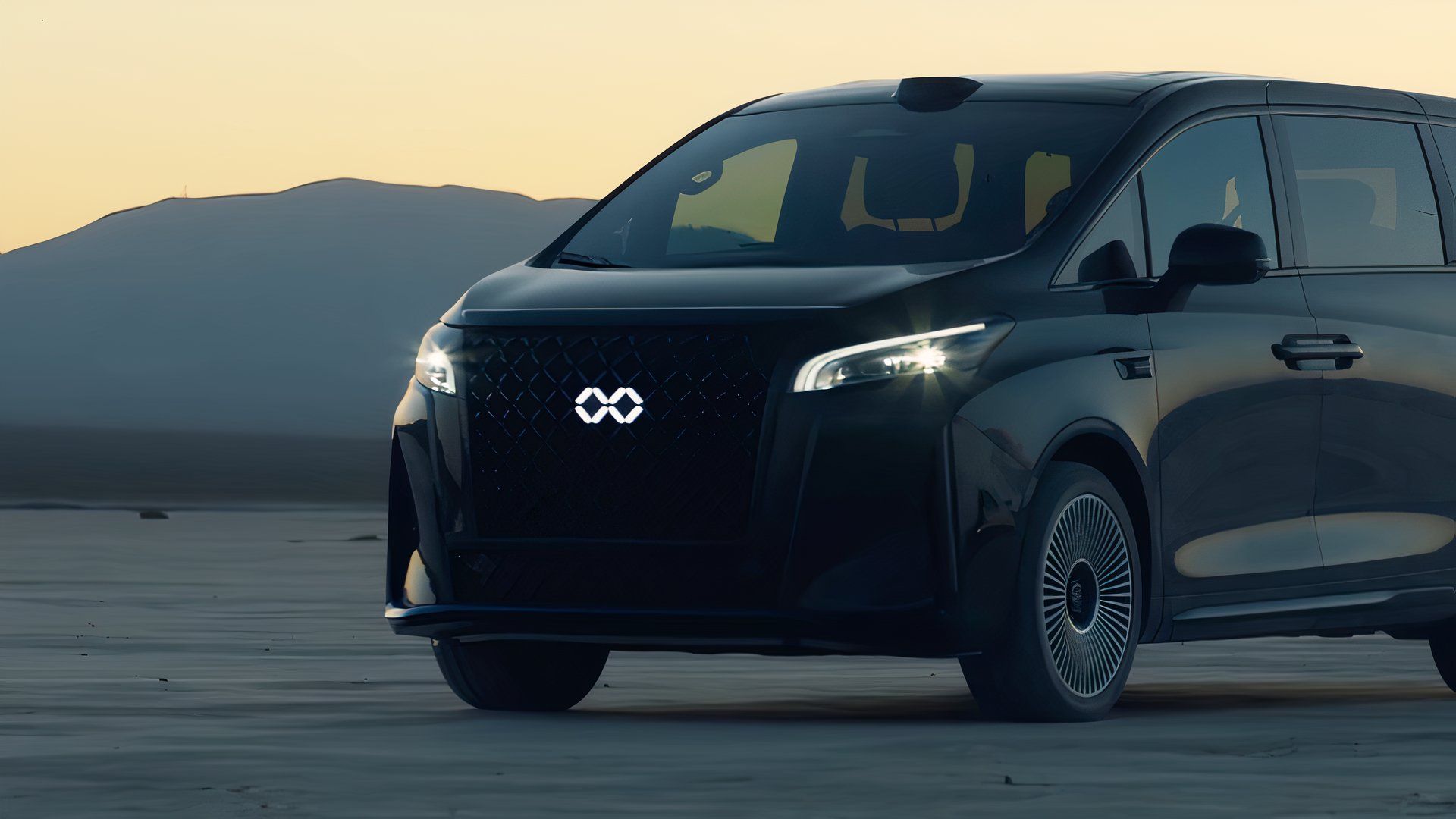 faraday future fx super one exterior closeup