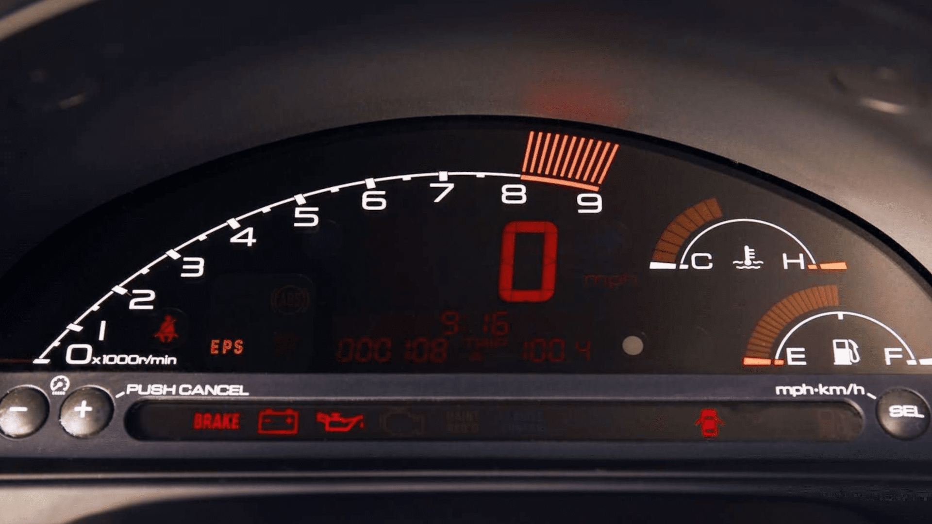 honda s200 rev counter