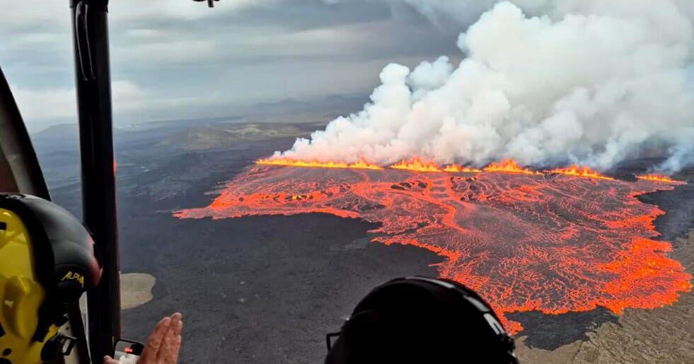iceland eruption grindavik july25