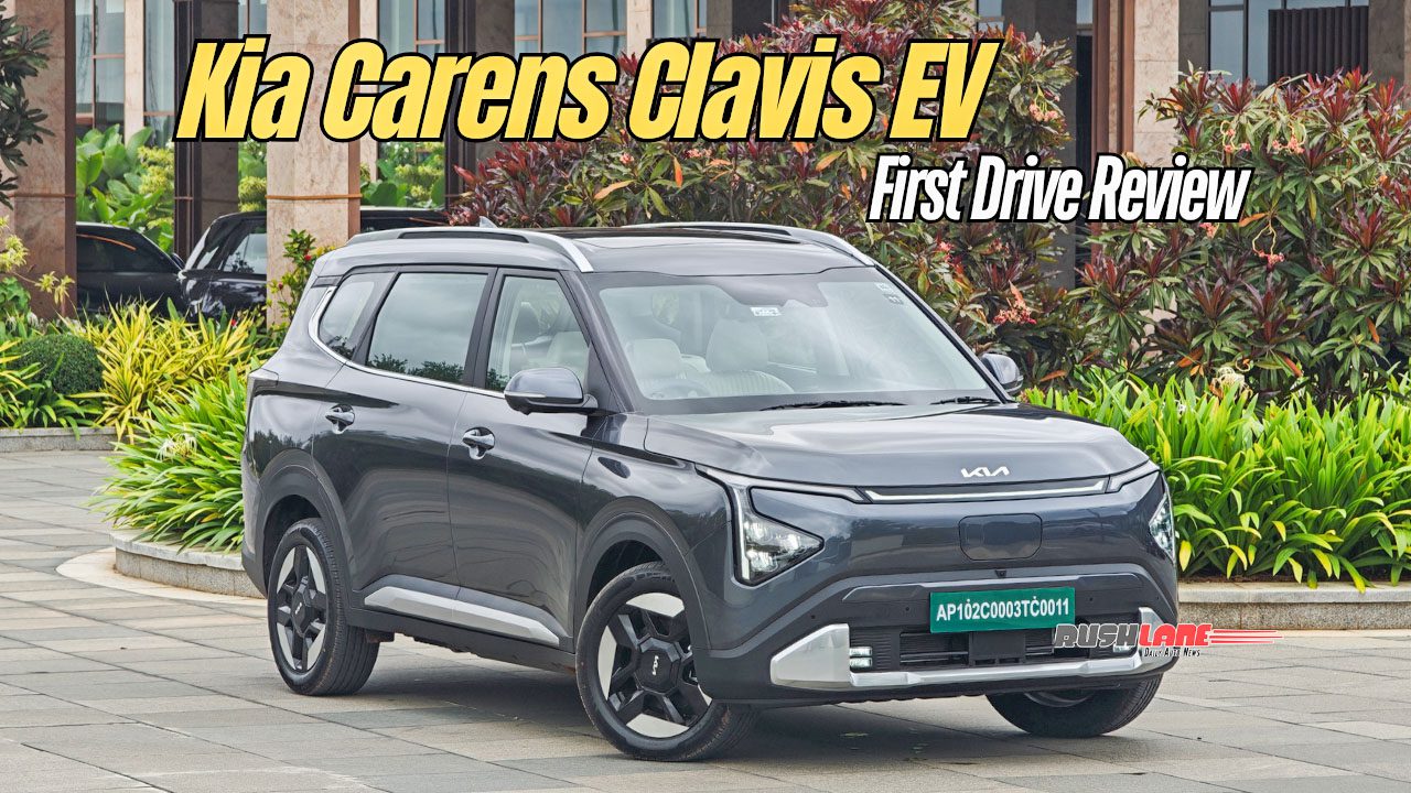 kia carens clavis ev first drive review cover