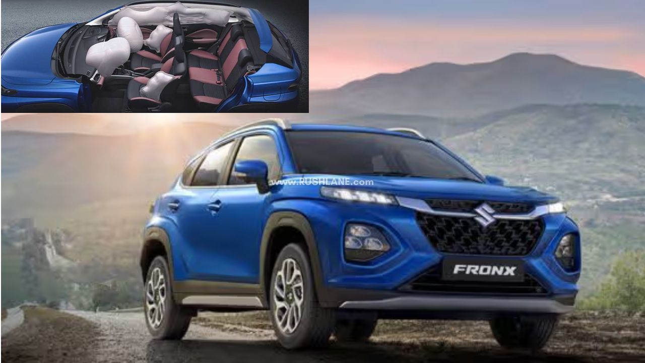 maruti suzuki fronx updated with 6 airbags