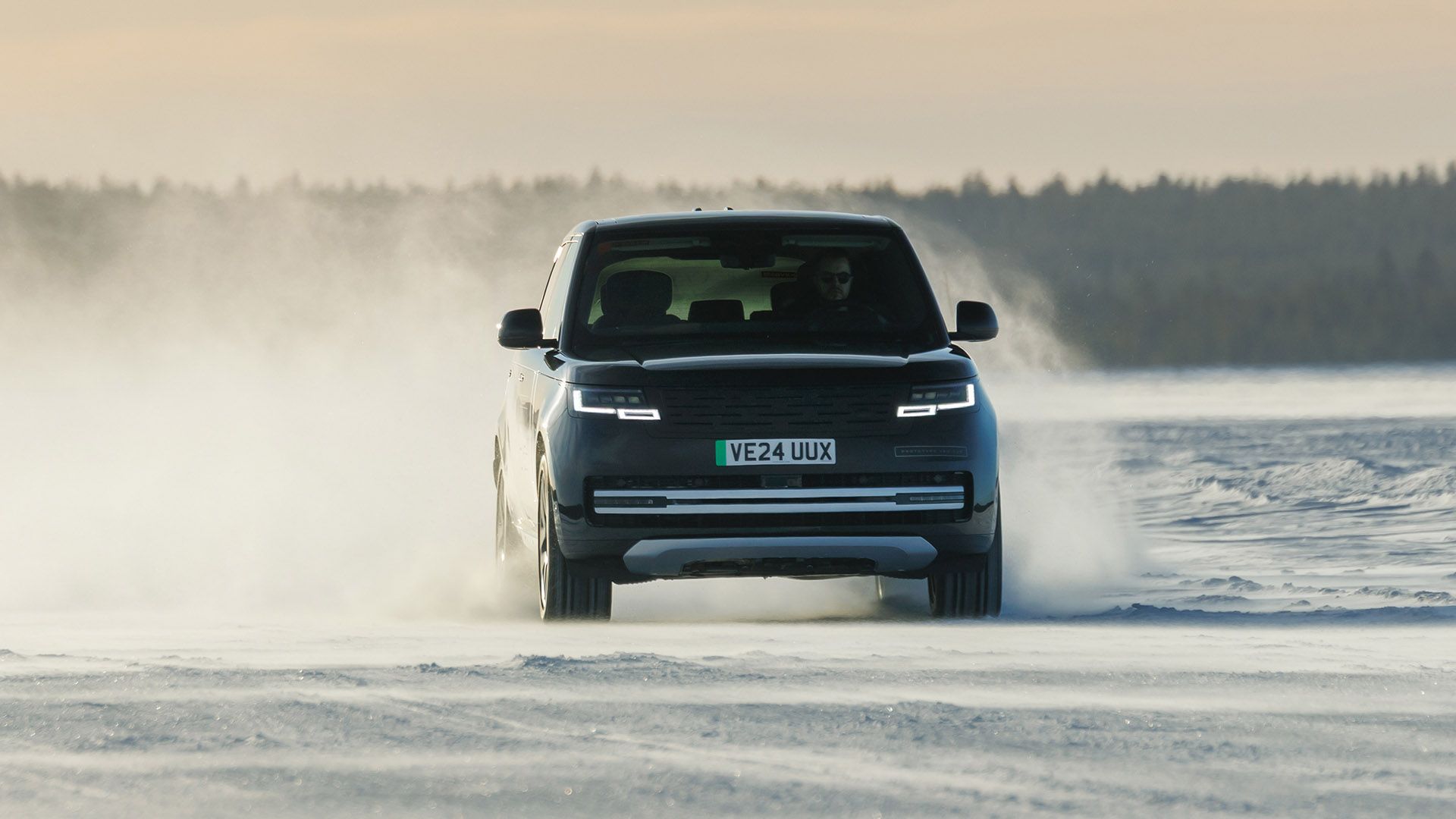 range rover electric arctic testing 1