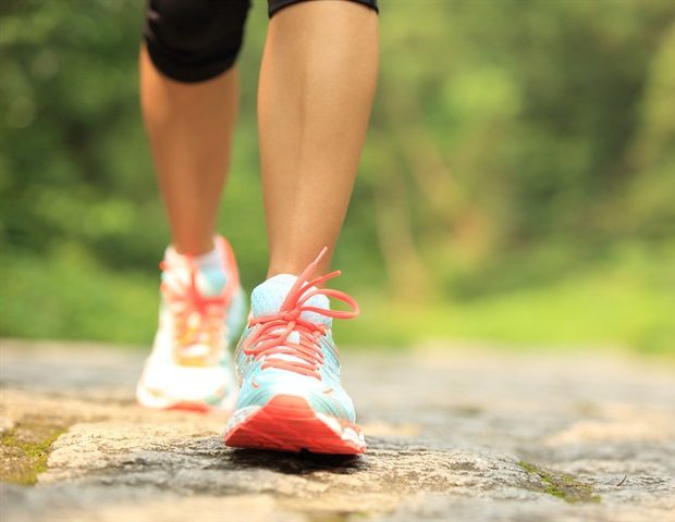 young fitness woman legs walking on forest trail lzf 2bd66c6bf5814da3abf769cf48ed9ff1