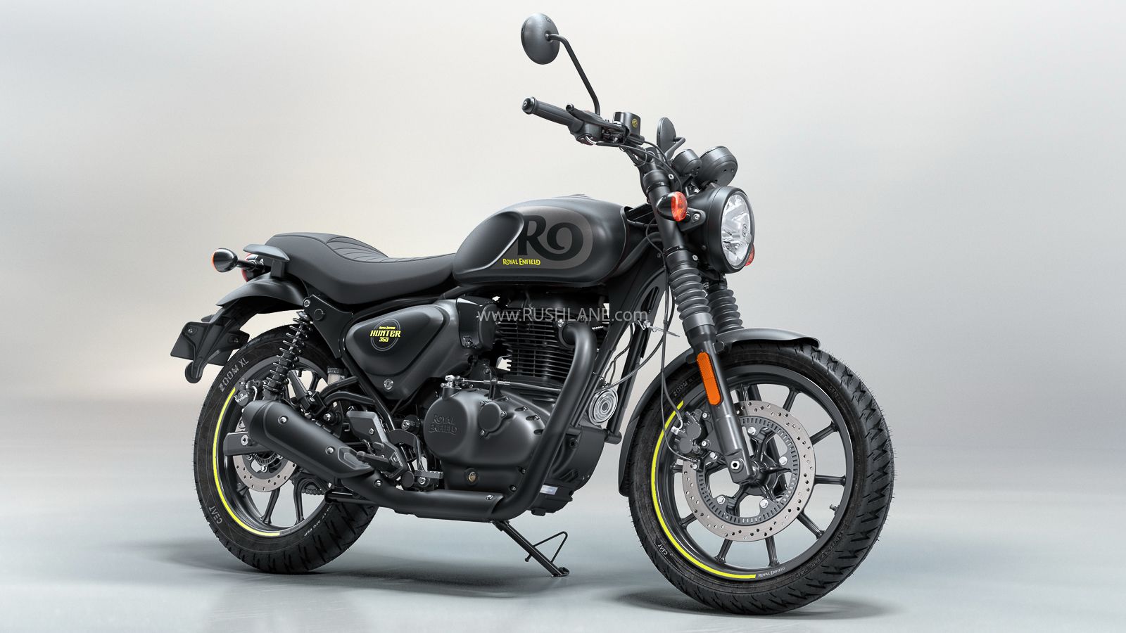 Royal Enfield Hunter 350 Gets New Graphite Grey Colour 8