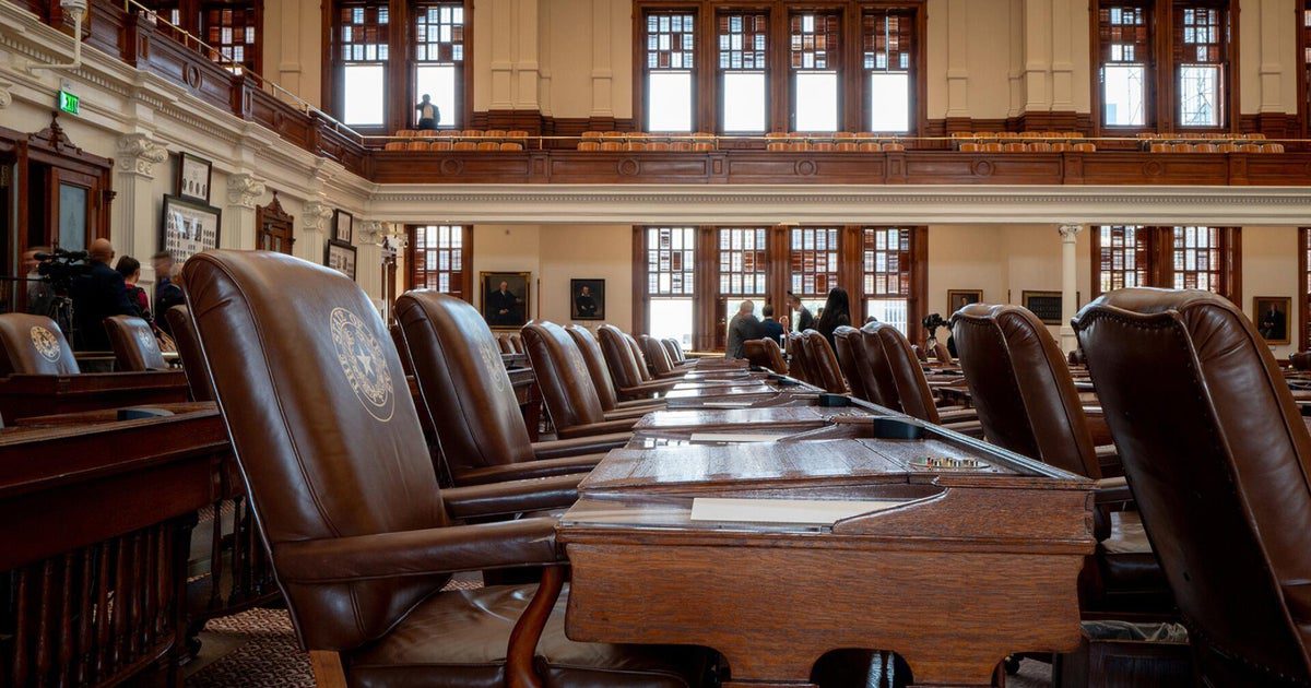 cbsn fusion texas house fails to reach quorum a week after democrats fled state to stop redistricting vote thumbnail