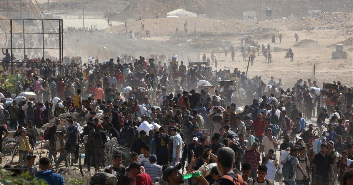 cbsn fusion trump administration officials visit aid sites gaza thumbnail