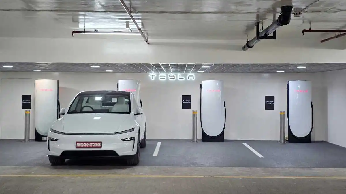 tesla charging